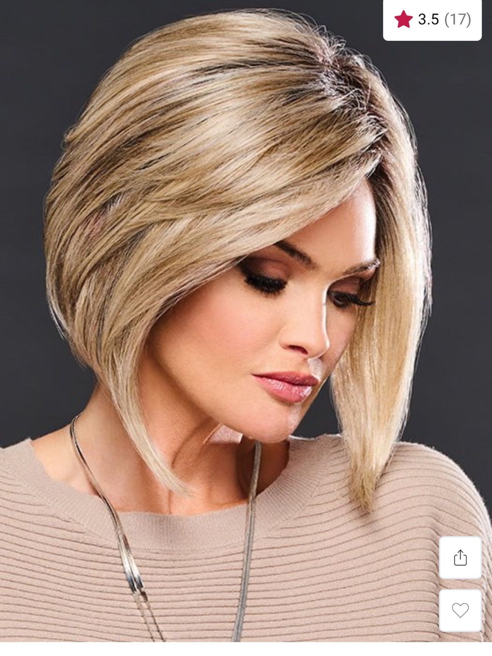 Raquel Welch Boudoir Glam Wig / Iced Cafe Latte